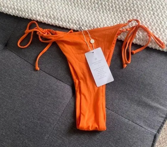 NWT Bikini Bottoms Orange Size M