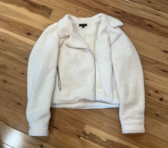 Cropped Sherpa Jacket Size M