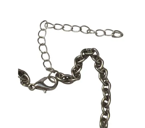 Cowboy Boot Charm Bracelet Anklet Adjustable Chain Lobster Clasp Silver Tone