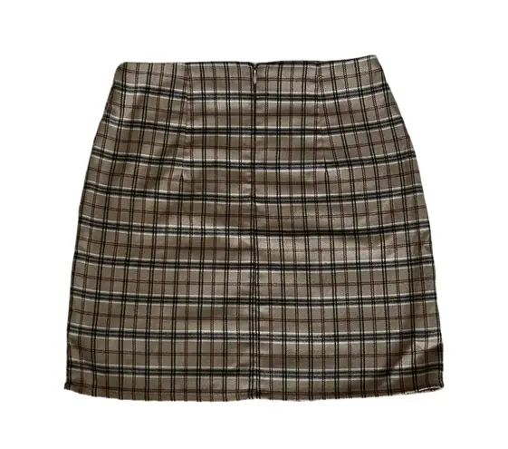 Full Tilt Plaid Skirt 