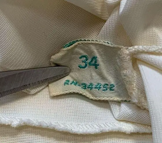 Vintage Loraine Full Slip Dress Satin Cream Lace Trimmed Chemise Lingerie