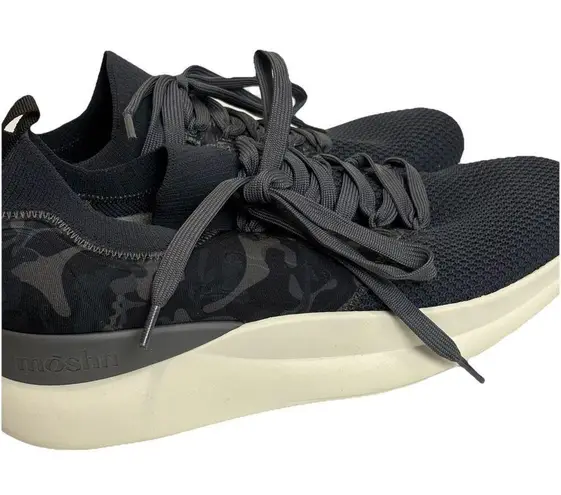 Moshn Pulsar Women's 9 M Black Oyster Camo Sneakers Athletic Shoes Posture Work