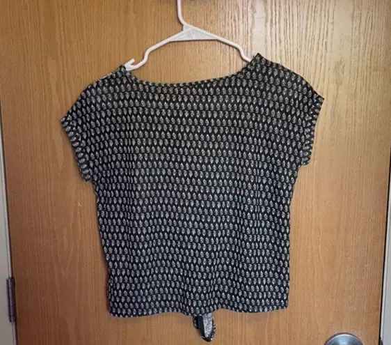 Prince & Fox Blouse Gray Size XS