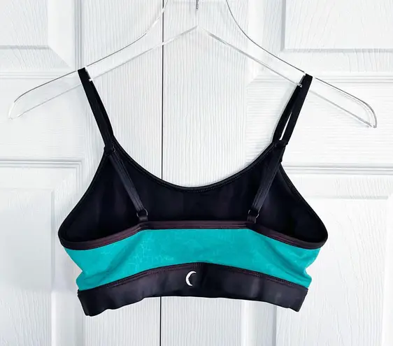 Zyia Active Jade River Stone Metallic Sports Bra