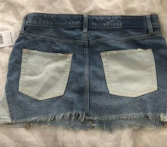 Free People Denim Skirt