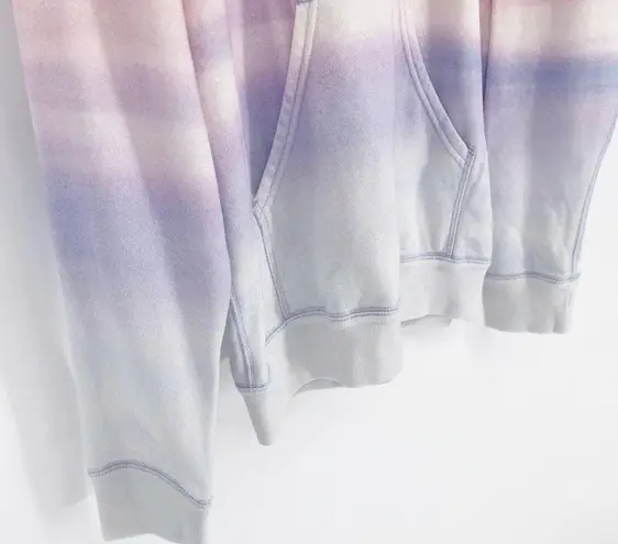 Isabel Marant Mansel Tie Dye Logo Hoodie Sweatshirt Blue Pink Women's 34 NEW