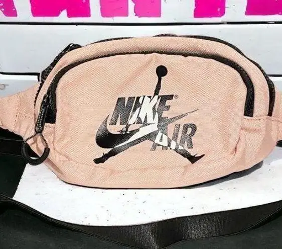 Nike  Air Jordan Women’s Crossbody Bag Waist Fanny Pack Coral Pink 9A0260-A7F