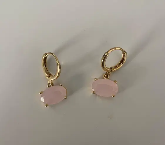 Pink Dangle Earrings