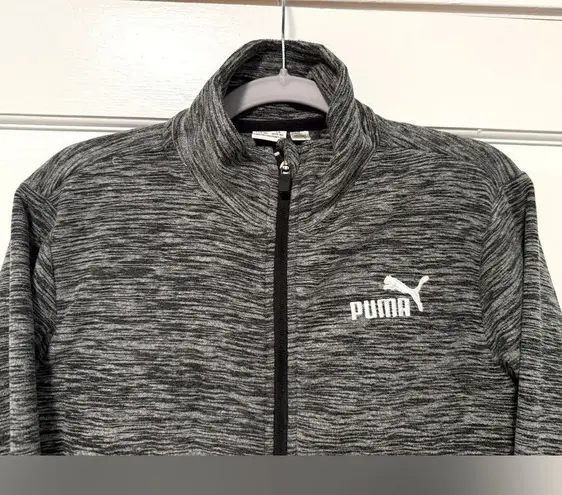 Puma  Full Zip Long‎ Sleeve Women’s Fleece Jacket Space Grey Size Large 14/16 - Image 5