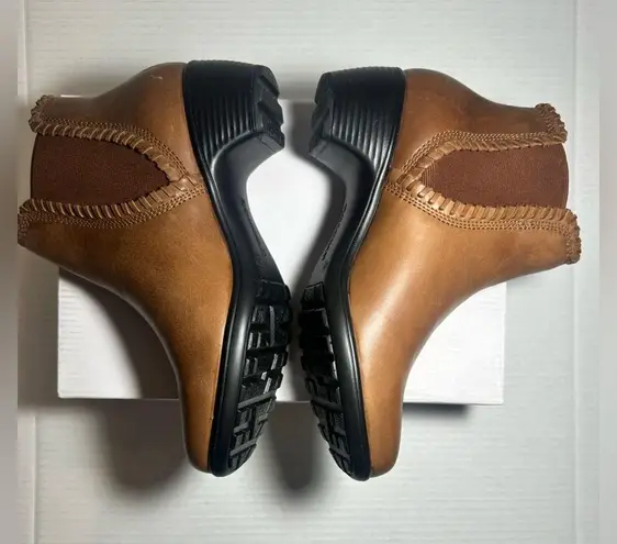 Romika Boots Women’s 38 EU/6.5 US Brown Stretch Laced Pull On Upper Leather New