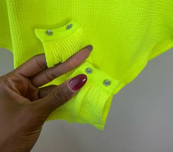 Wild Fable  Textured Versatile Neon Bodysuit