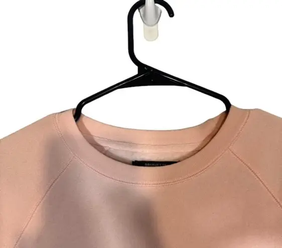 Brunette The Label Pink Cotton Blend Redhead Graphic Sweatshirt Women Sz S/M