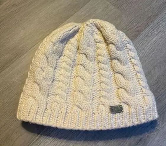 The North Face  Quilted Soft Cream Beanie