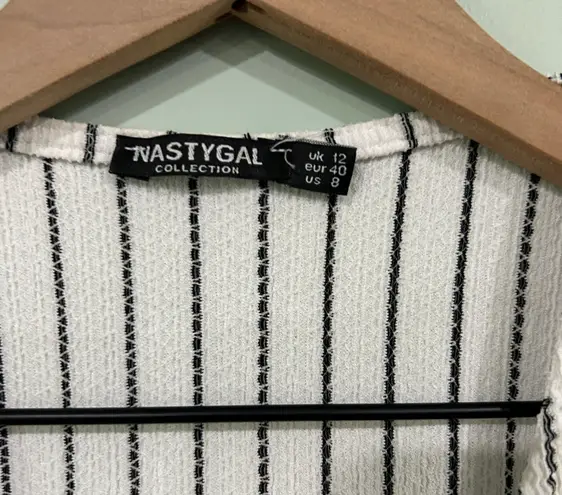 Nasty Gal Wrap Crop Top