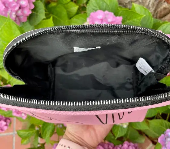 Rae Dunn Pink Cosmetic Bag