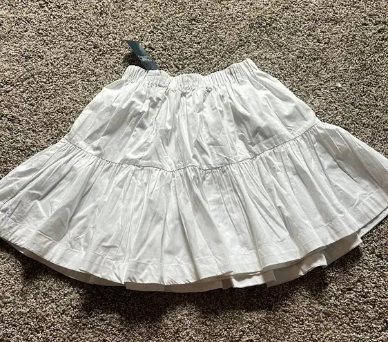 Abercrombie & Fitch White Skirt