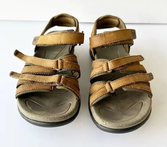 LL BEAN Tan Boothbay Water Outdoor Sandals Womens 6 Gorpcore Hiking Camping
