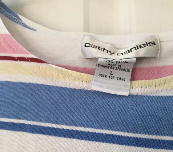 Cathy Daniels Ladies  tee large