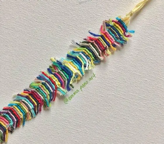 hand made friendship bracelet!