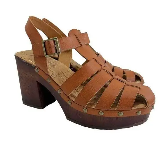 Kork-Ease Korks Whitney Fisherman Style Closed Toe Platform Sandal