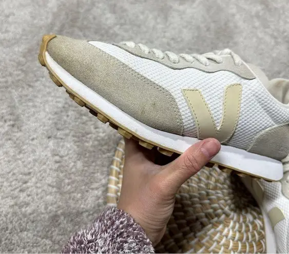 VEJA Women’s Rio Branco Alveomesh White Pierre Natural Shoes Sneakers Size 9