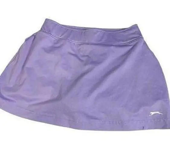 Slazenger Women's Size S Golf Skirt Skort Purple Pull On Tennis Shorts Stretch