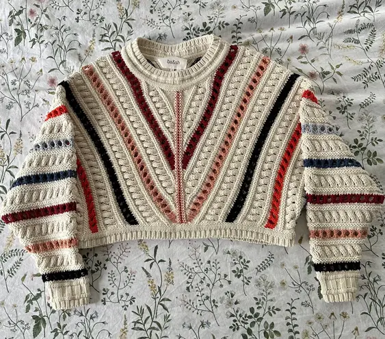 Ba&sh Gardy Colorful Sweater