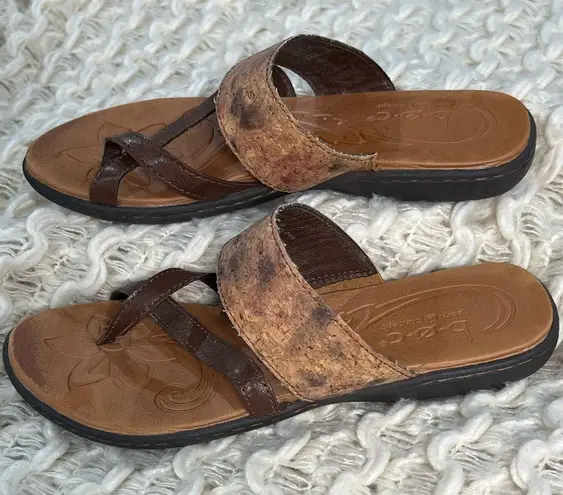 boc Brown Tan Concept Sandal with Wide Multi