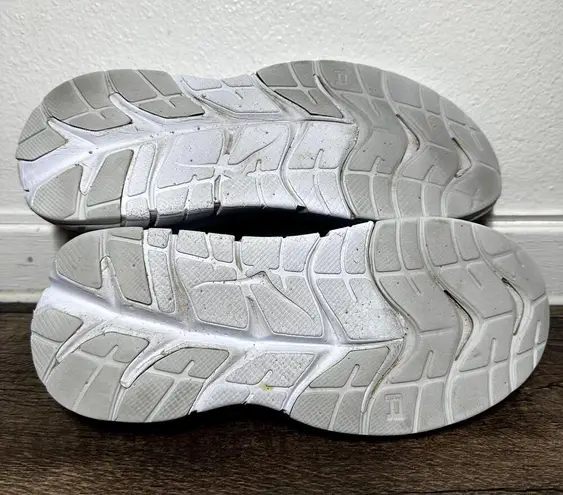 Hoka One One Cavu Running Shoes Sneakers PROFLY Lace Up Mesh Blue Black 7.5