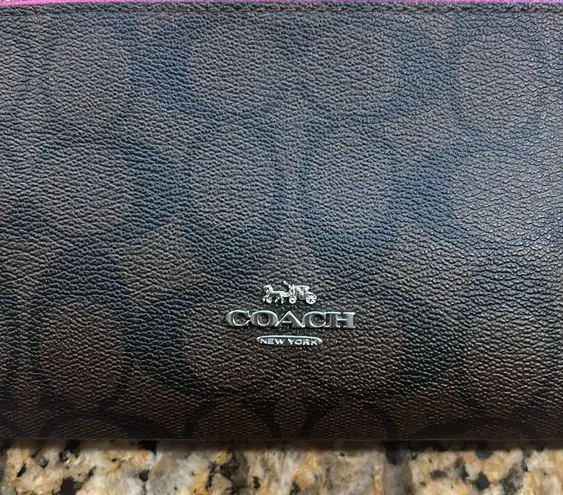 Coach Double Zipper Wallet - Image 3