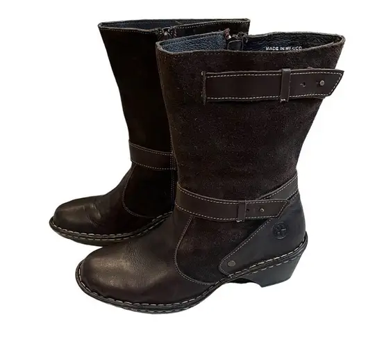 Lobo Solo Brown Leather/ Suede Mid