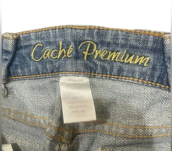 Cache  Premium Flare Leg Jeans Womens Size 4