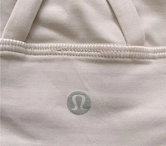 Lululemon  Energy Sports Bra Long Line Light Pink Size 4