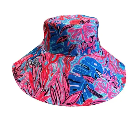Lilly Pulitzer  Sunhat Ruby Red Wild Times, One Size