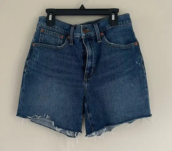 Madewell  highrise denim shorts