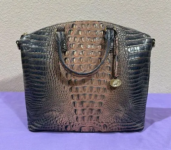 Brahmin Large Duxbury Satchel - Solstice Melbourne Genuine Leather