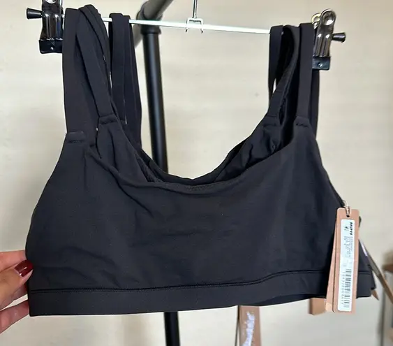 SKIMS  Fits Everybody Scoop Neck Bralette New w/ Tags Onyx - Image 1
