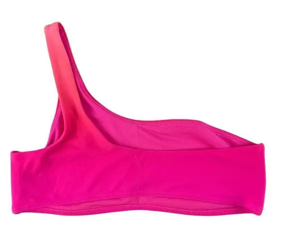 Surf Style Pink Ombre One Shoulder Bikini Top Size XL