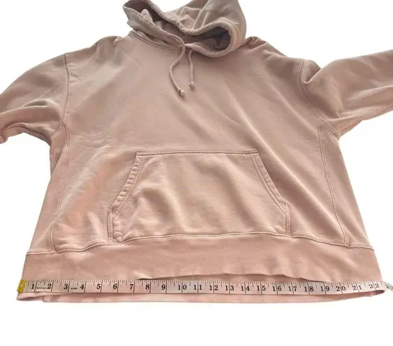 TNA Cozy AF Fleece Pink Oversized Hoodie Aritzia 2 Small Medium Mauve Pink Hood