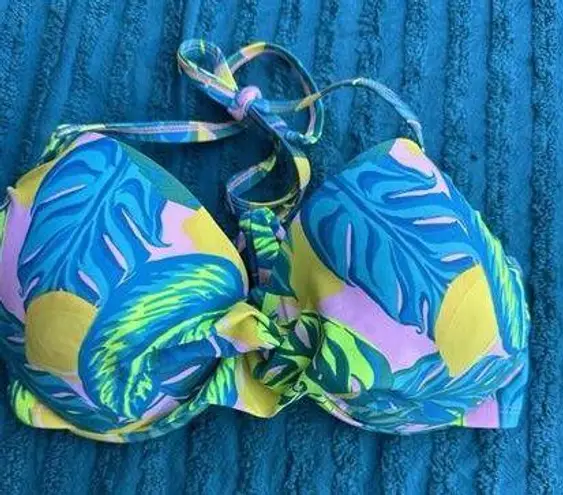 Xhilaration VTG  Womens Swim Top Size D/DD NWOT Y2K