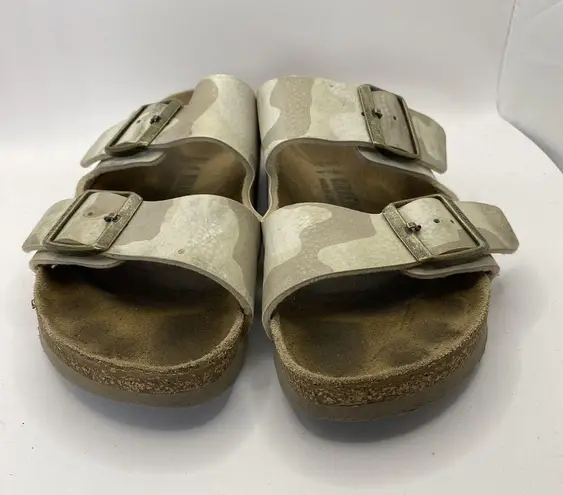 Birkenstock  Arizona Desert Sand Camo Sandals Size EU 37 US W6 Narrow