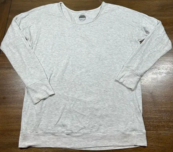 SUNDoWN Size S Gray Long Sleeve Softcore Pullover Hoodie