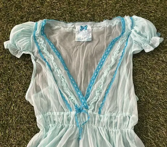 Victoria's Secret Victoria’s Secret Sexy Little Things Small Blue Nightgown