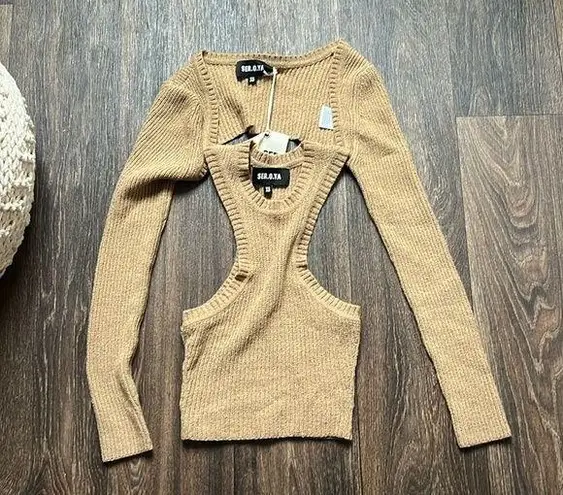 SER.O.YA JOEL SET Tan Size XS