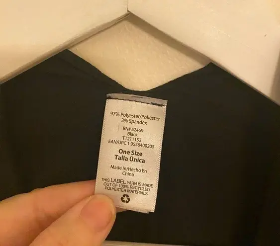 Black Bathing suit cover one size fits all