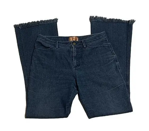 Dana Buchman Boot Cut Mid Rise Dark Wash Solid Stretch Jeans Women’s 4