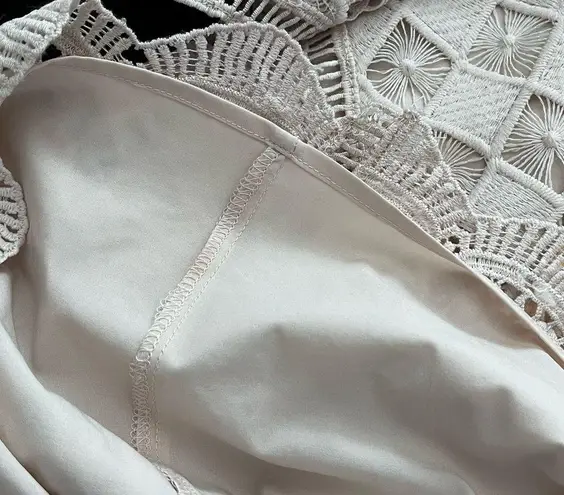 Allison New York Crochet Overlay Dress