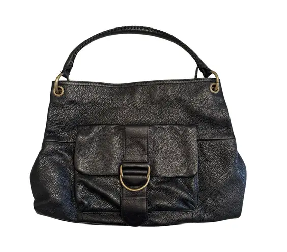 Hobo International Black Leather Shoulder Bag