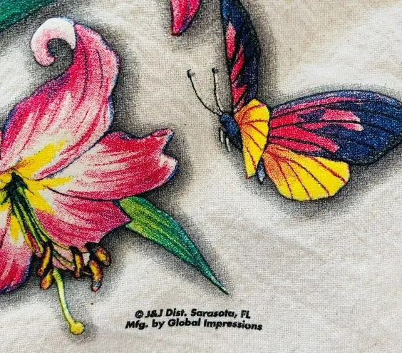 BUTTERFLIES Tote Bag Natural Canvas Tote Bag Reusable Shopping Bag Tan