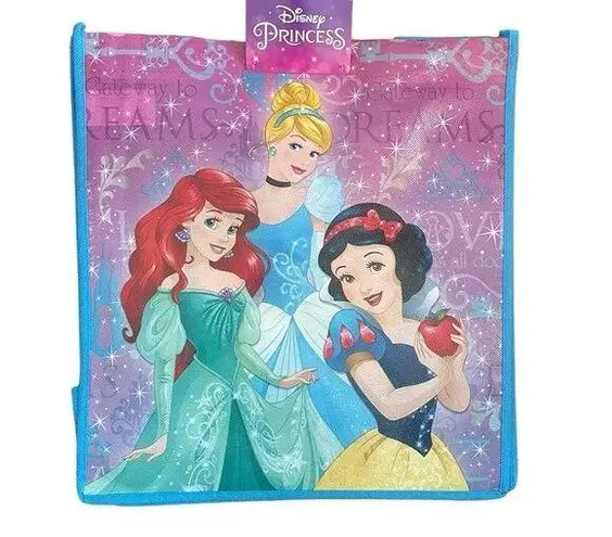 Disney  Princess Ariel Cinderella Snow White Gateway To Dreams Reusable Tote OS